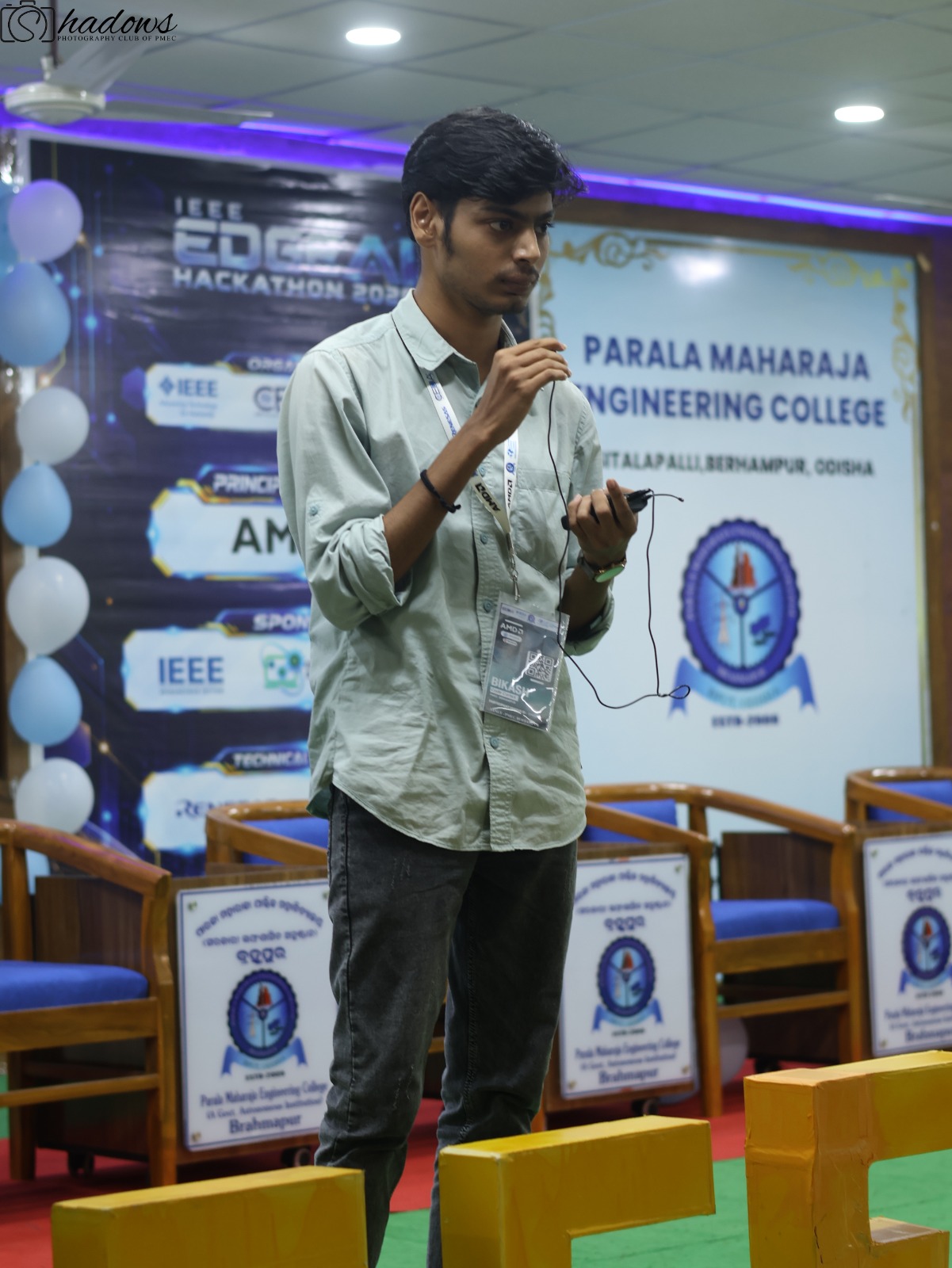 Individual presenting